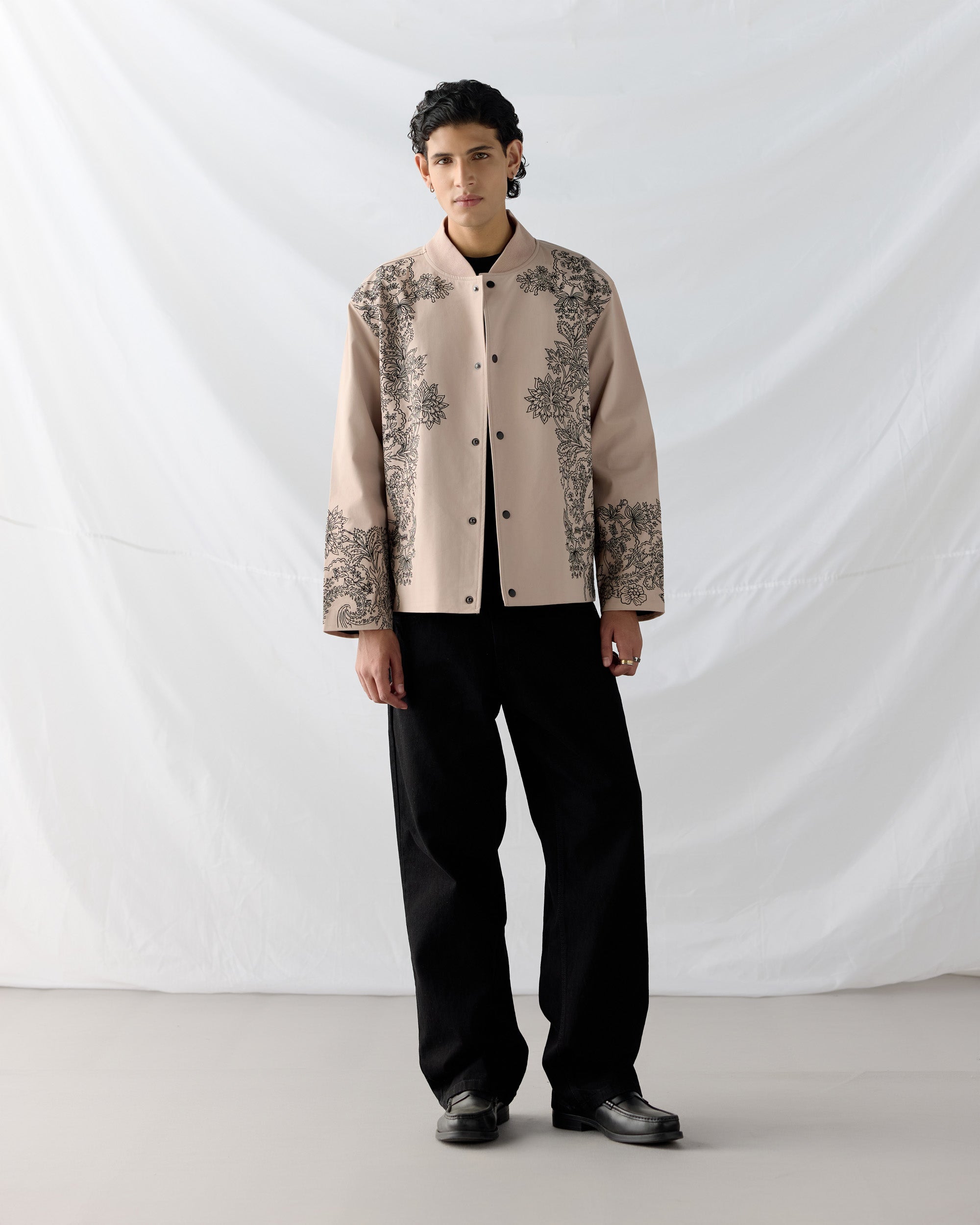 Elysian Bloom Embroidered Jacket