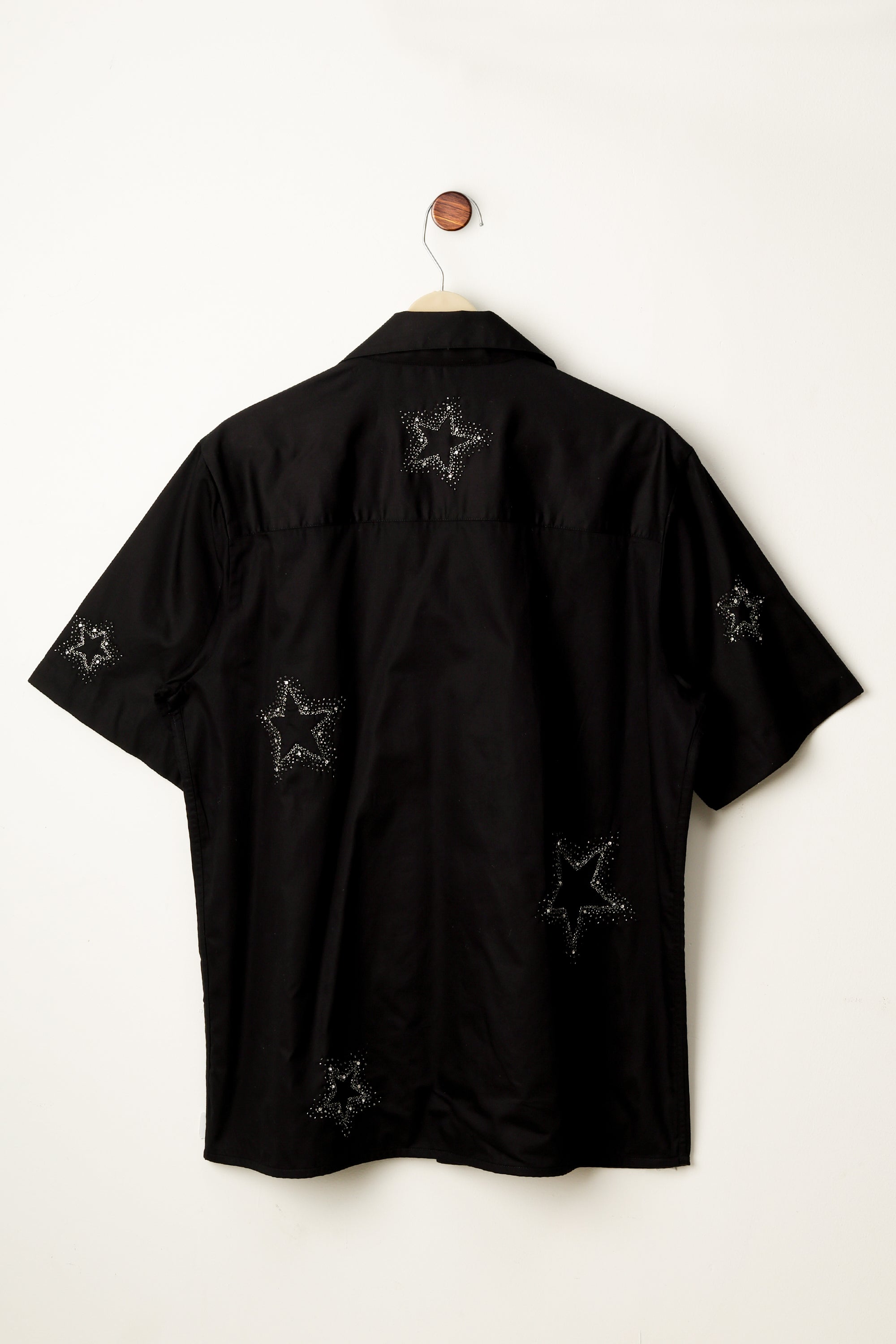 "Showstopper" hand embroidered shirt