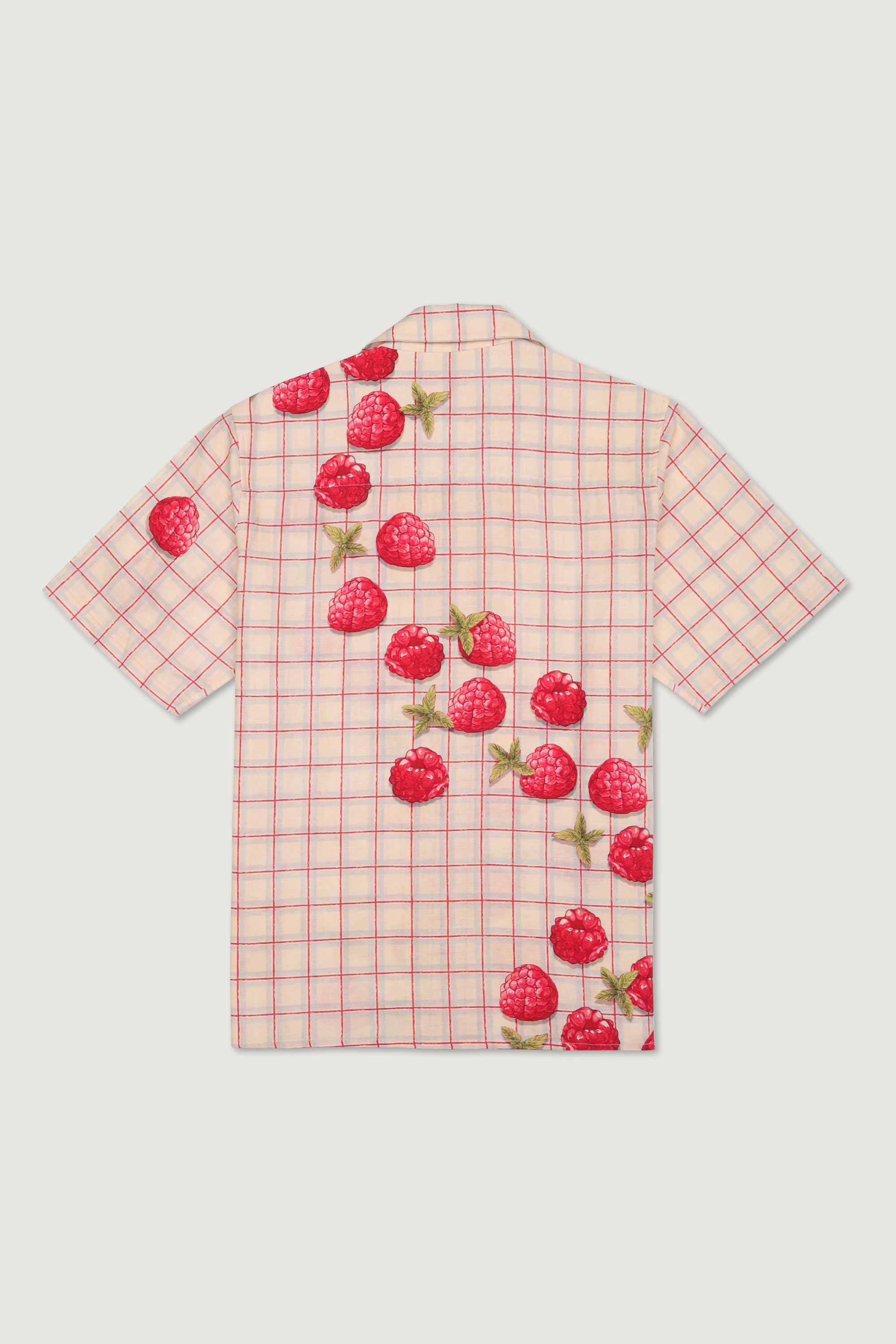 Raspberry Check Resort Shirt