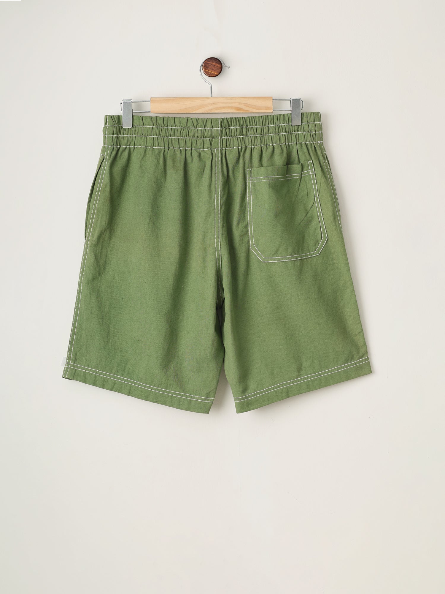 Lace applique shorts