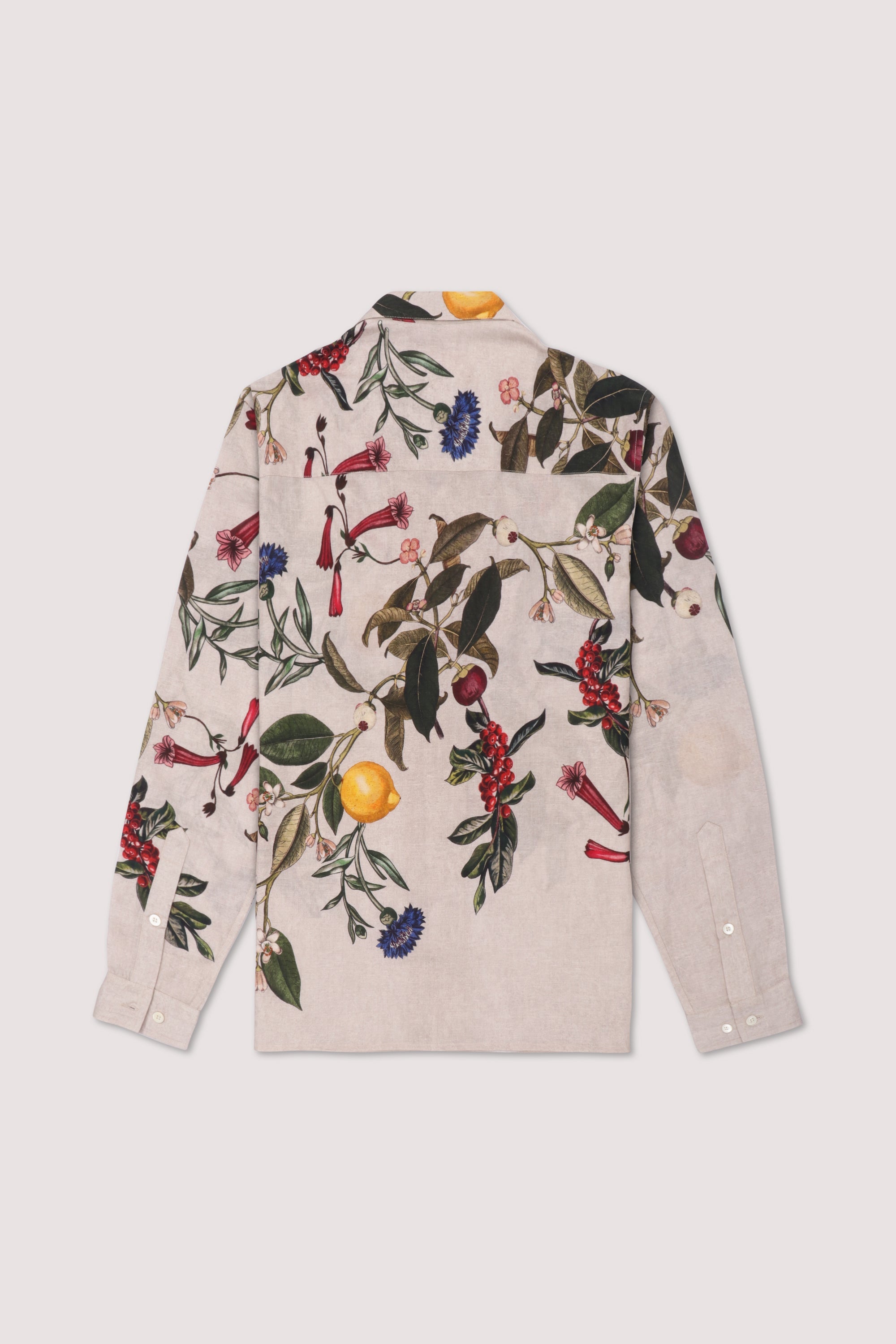 "Le Lemon" linen shirt