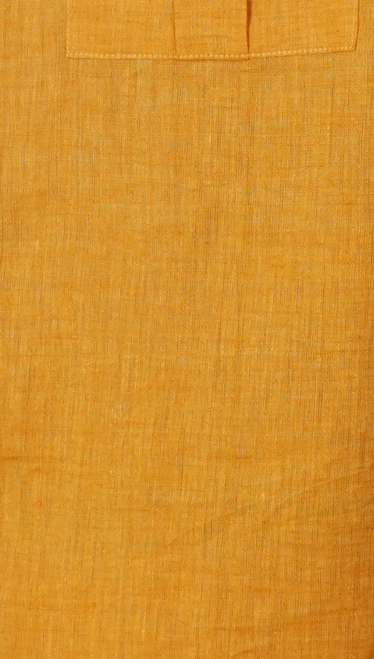 Mustard linen shirt