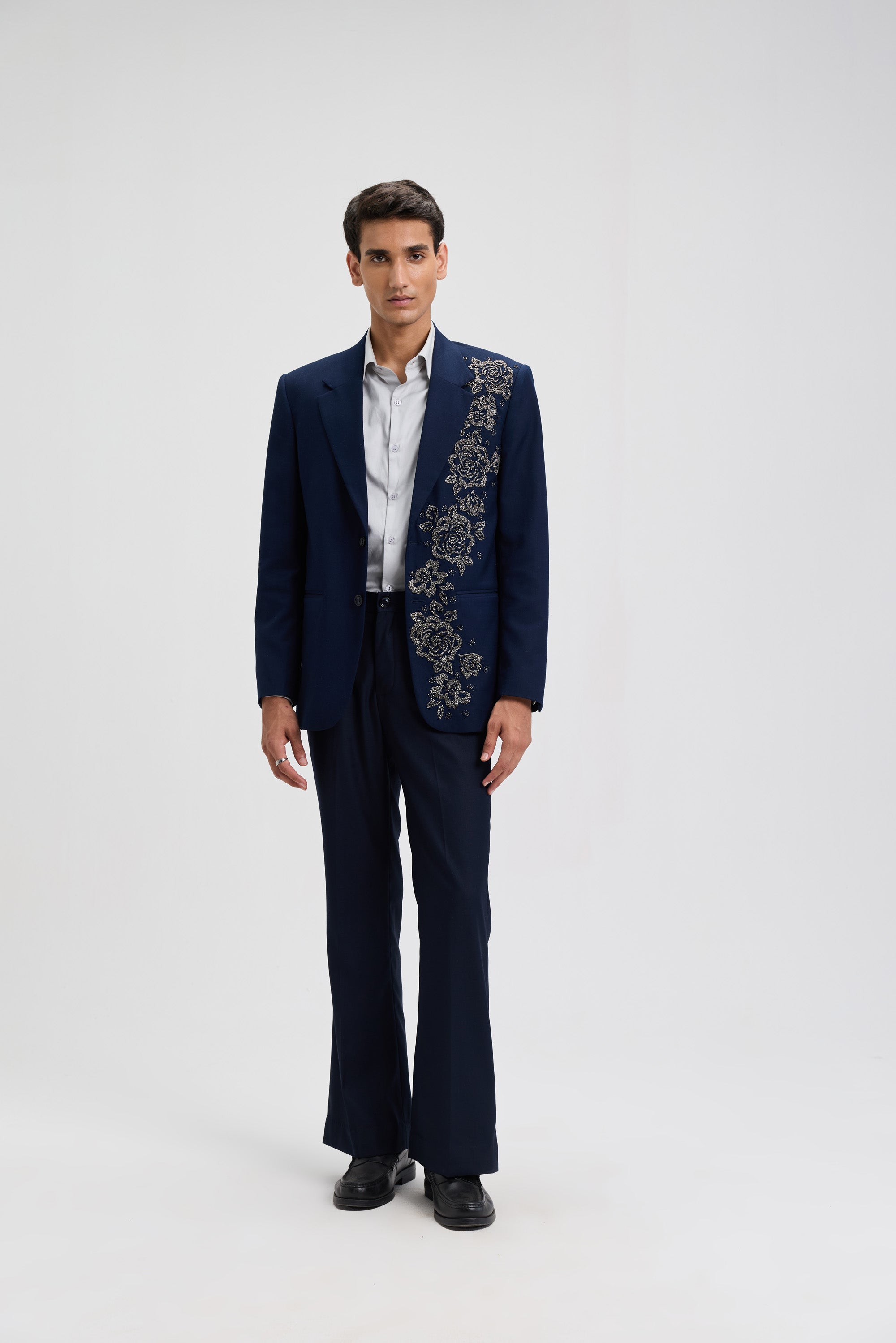 Formal Pants- Nocturne Rose