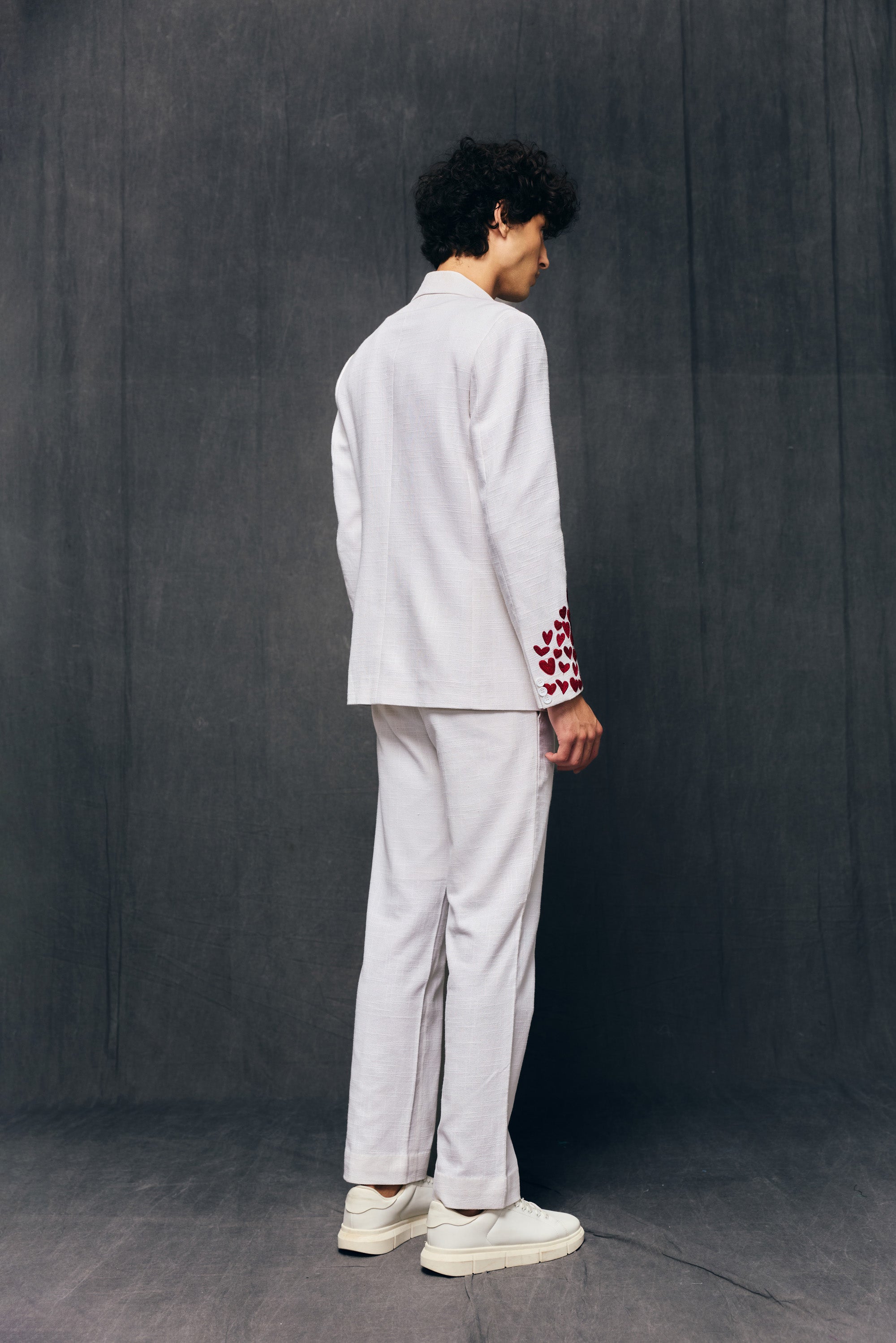 Amor Hand-Embroidered Blazer