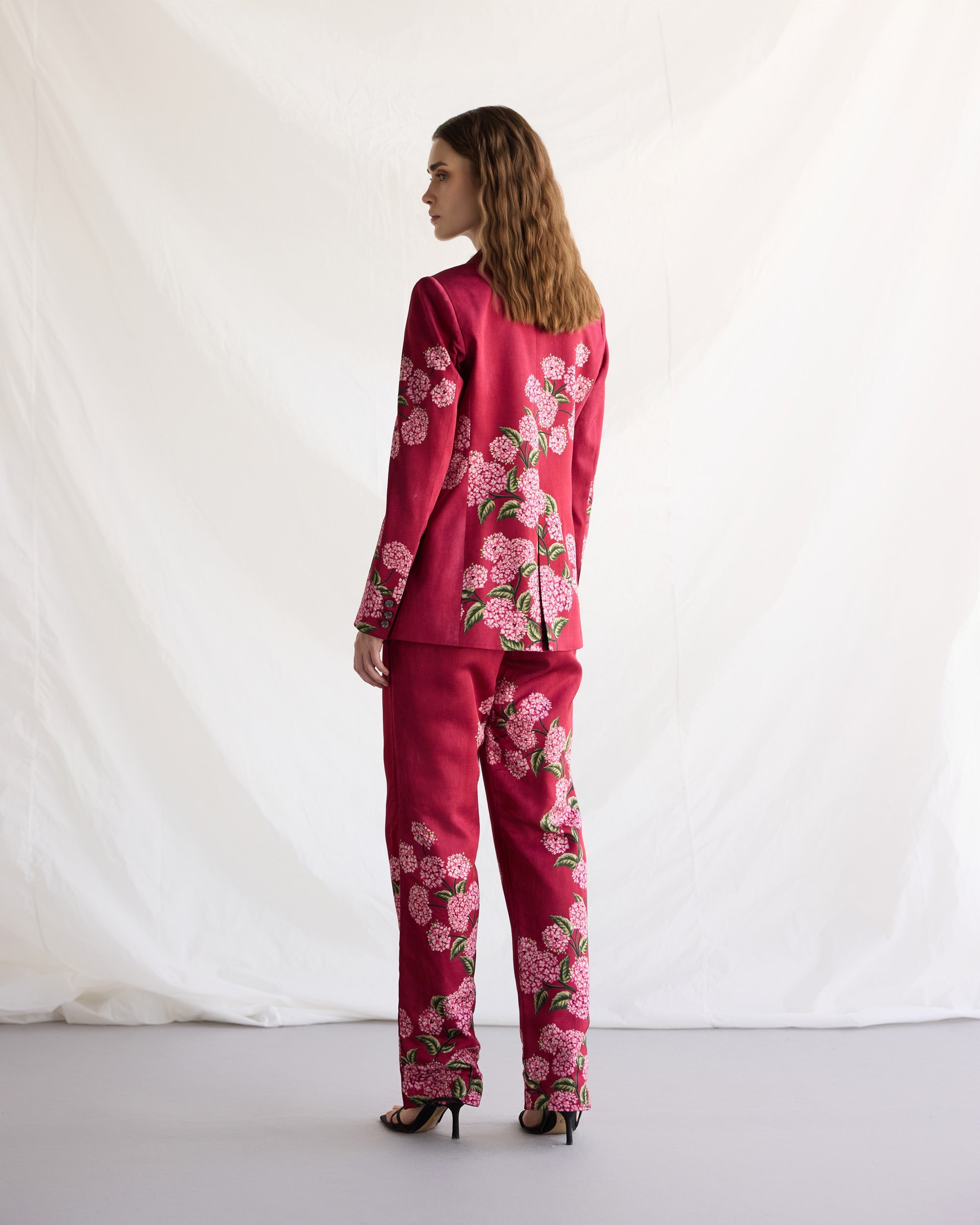 Floral print Straight Fit Pants