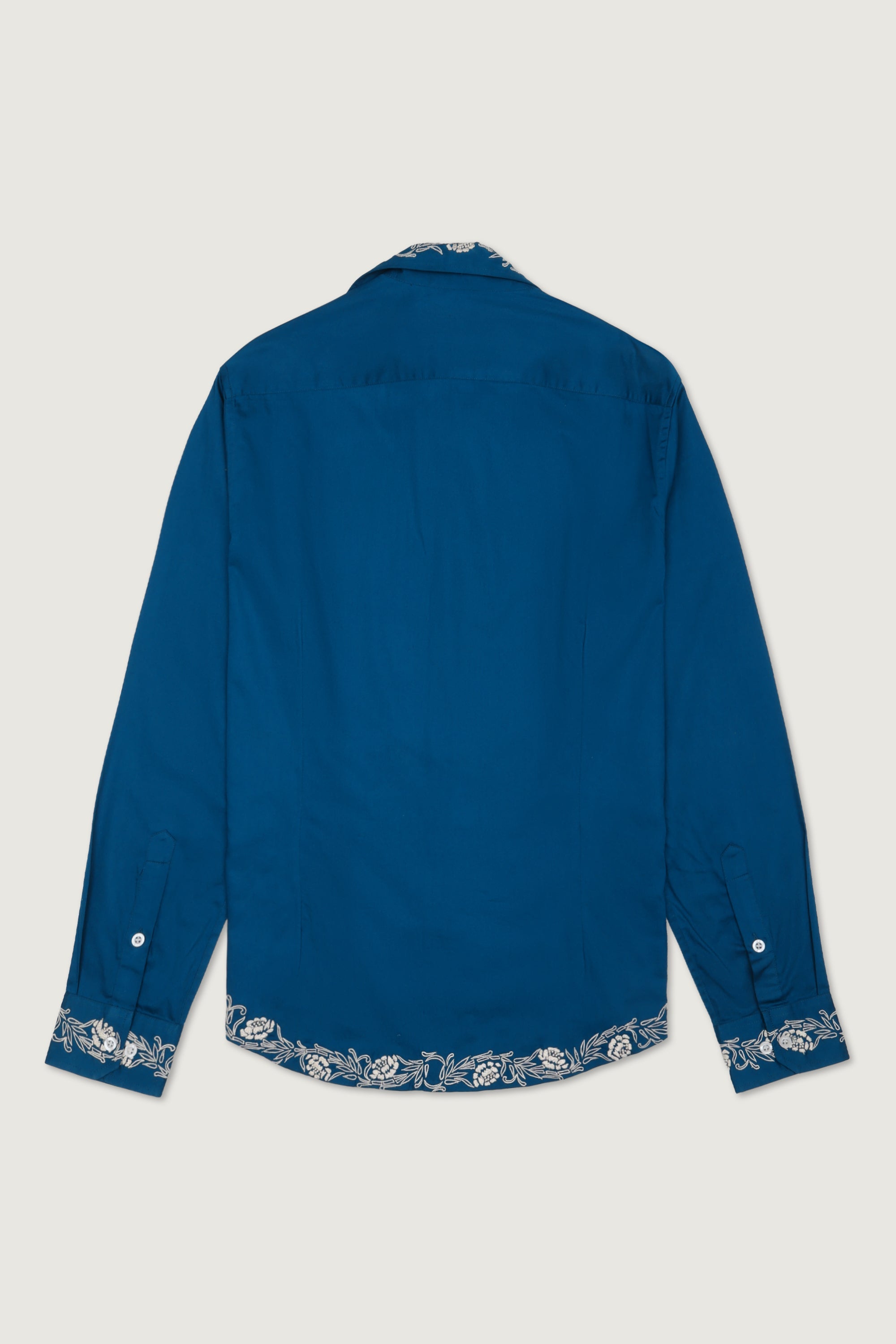 Heritage Bloom Embroidered Shirt
