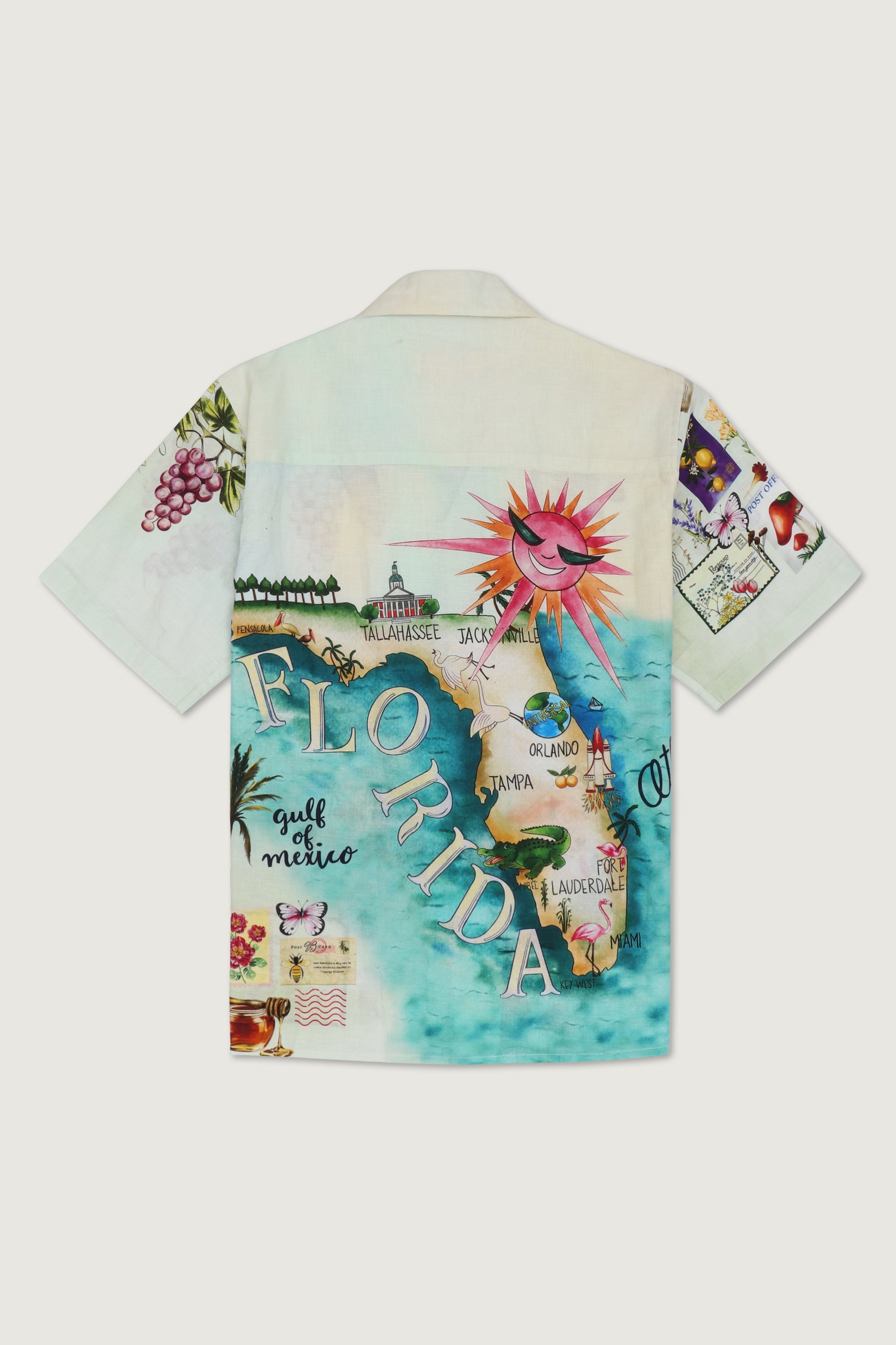 "Le Vacation" Linen shirt