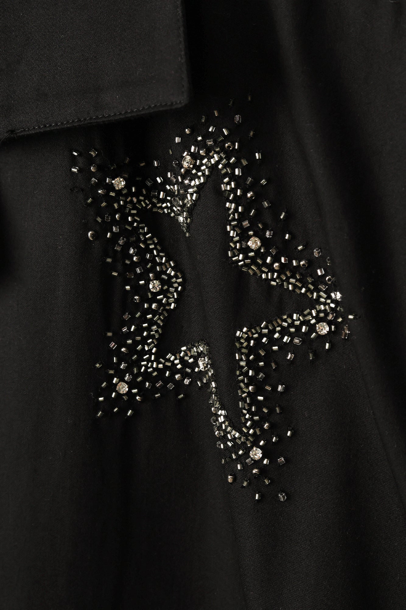 "Showstopper" hand embroidered shirt