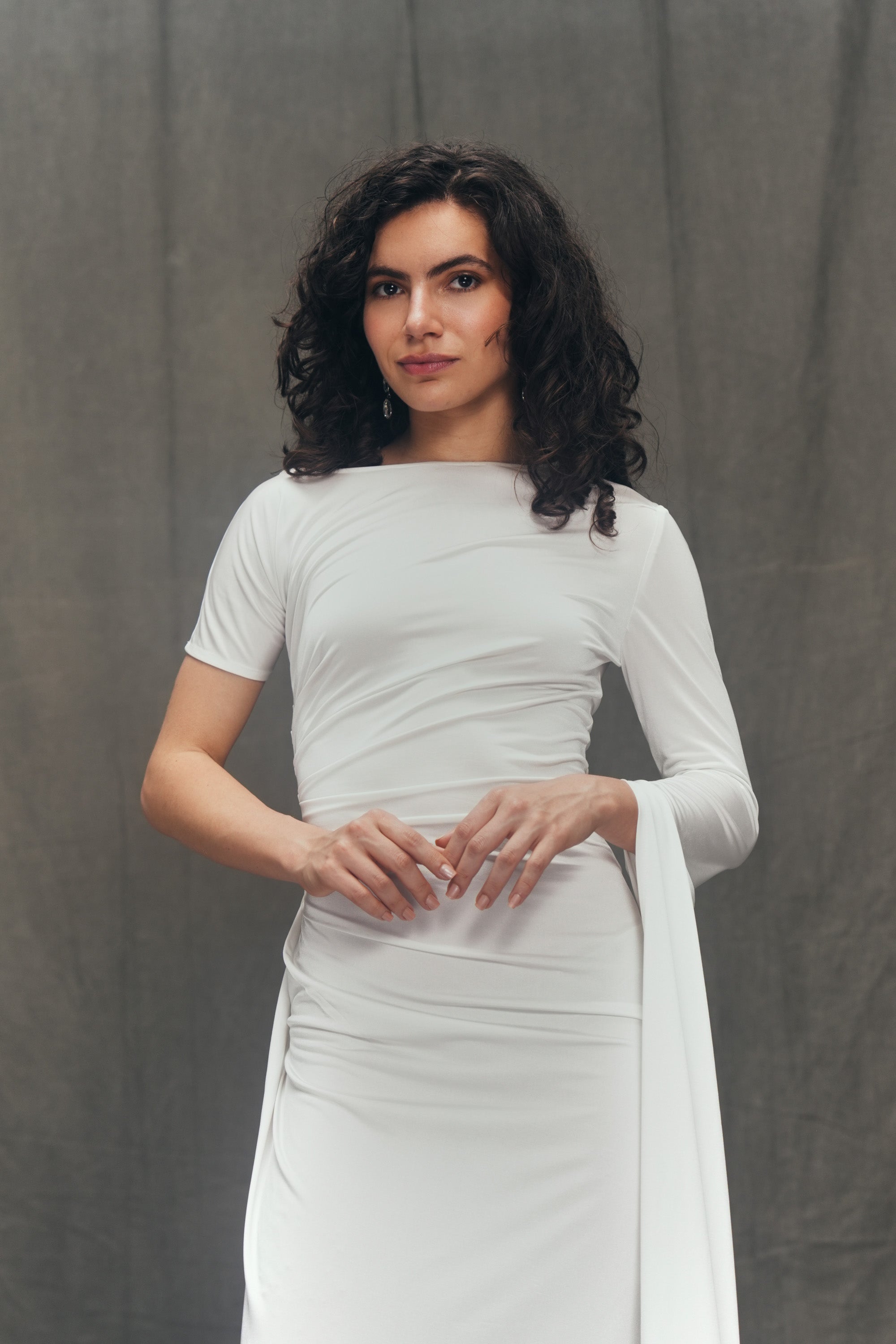 Evara Drape Gown