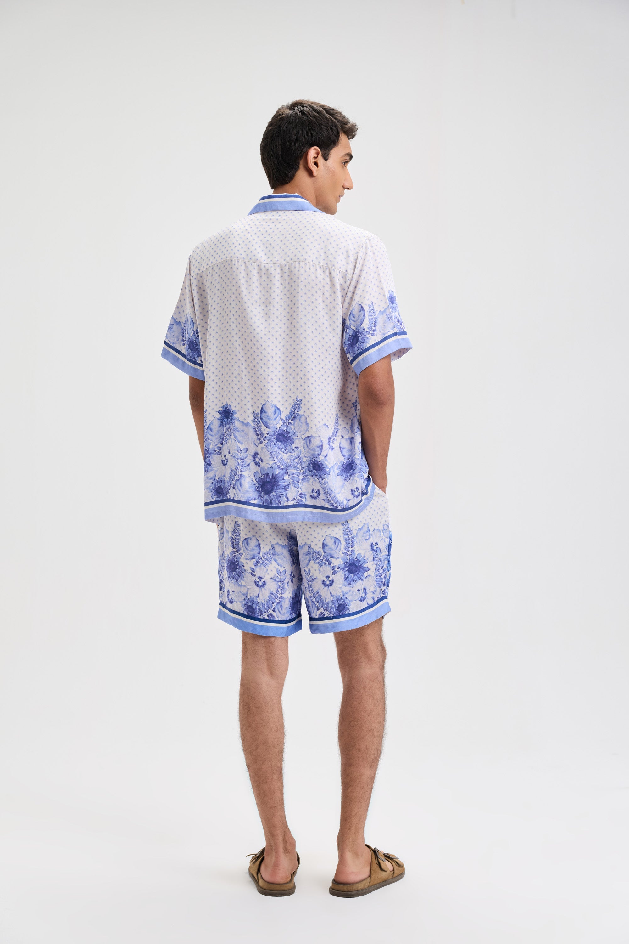 Azure Bloom Shorts