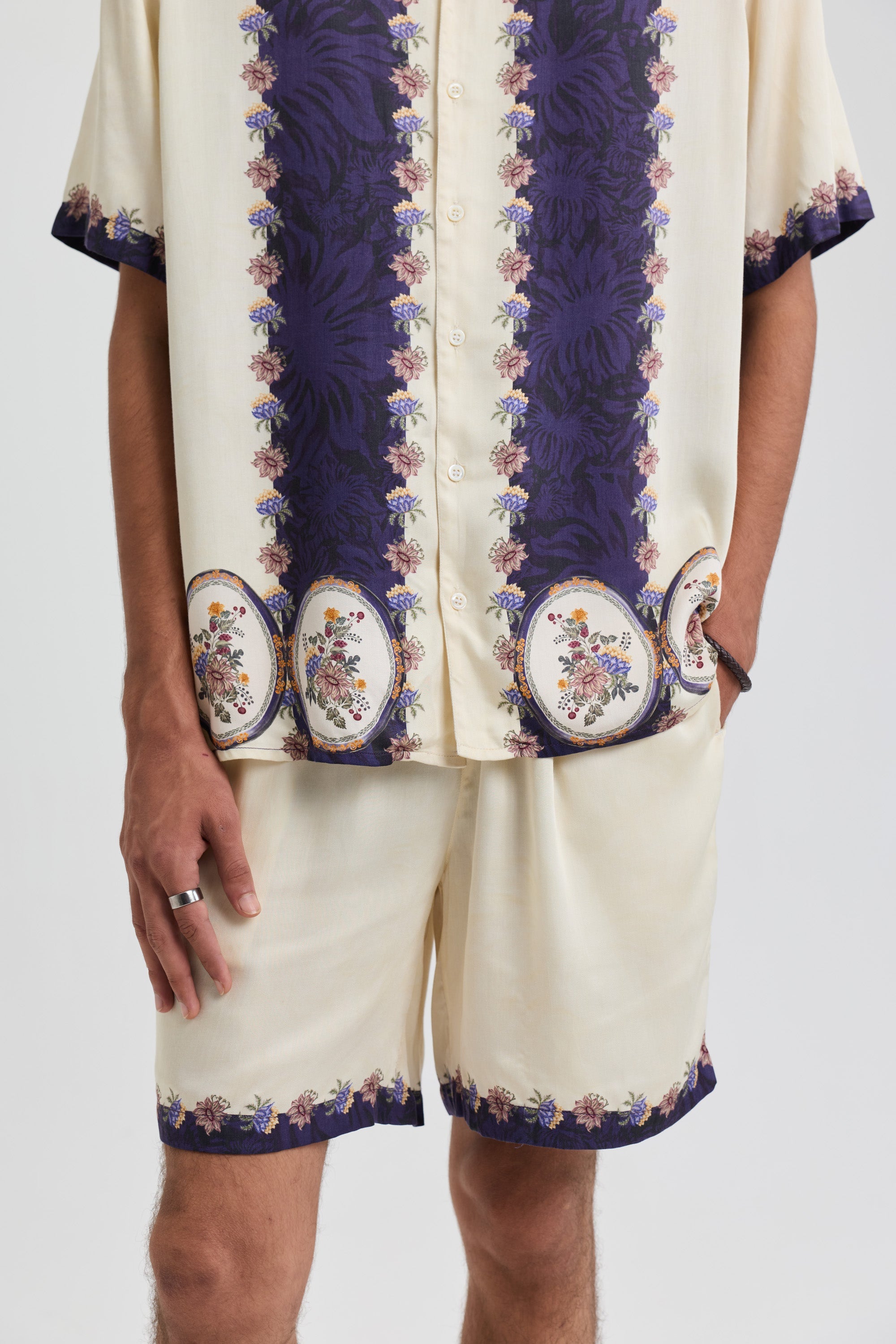 Rococo Medallion Shorts